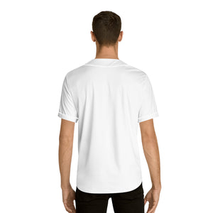 Kraken Squad - Men's Baseball Jersey (AOP) White