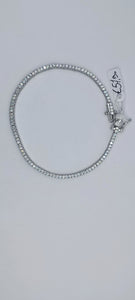 Bracciale tennis in Argento con zirconi