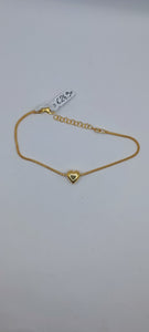 Bracciale in Argento con cuore