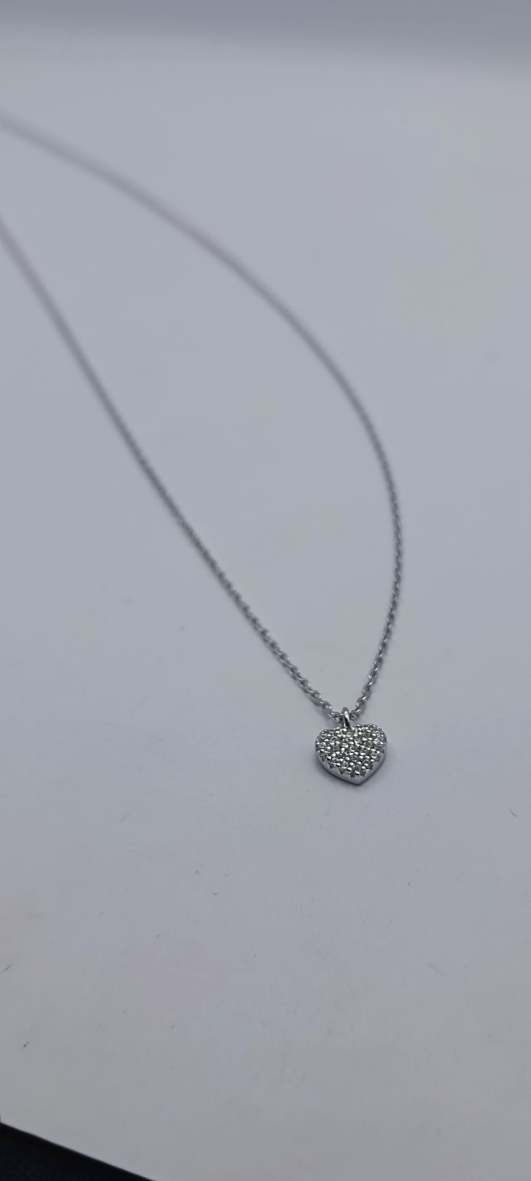 Collana Argento con pendente cuore