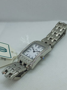 Orologio rettangolare con strass