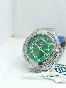 Orologio quadrante verde