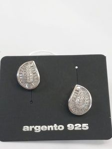 Orecchini a lobo con zirconi