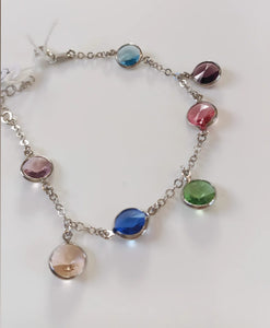 Bracciale pietre colorate