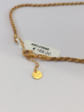 Carica l&#39;immagine nel visualizzatore di Gallery, Collana argento dorato
