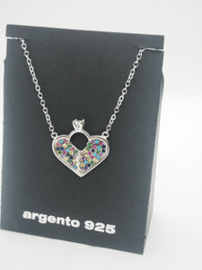 Catenina con Cuore - Multicolor