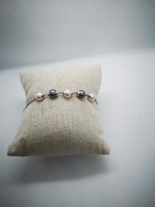 Bracciale con perle donna Afrodite - Argento