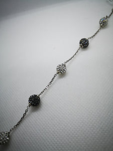 Bracciale crystall ball - Afrodite Argento