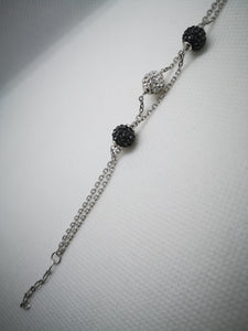 Bracciale Crystal ball -Afrodite - Argento