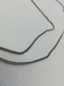 Catenina argento unisex